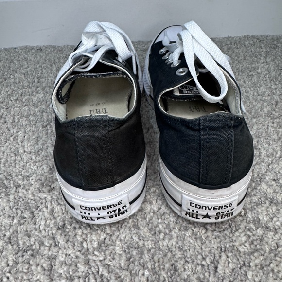 Converse Classic Black and White Low-Tops - Picture 4 of 8